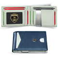 Porte-carte Portable en fibre de carbone Sac en cuir pour hommes