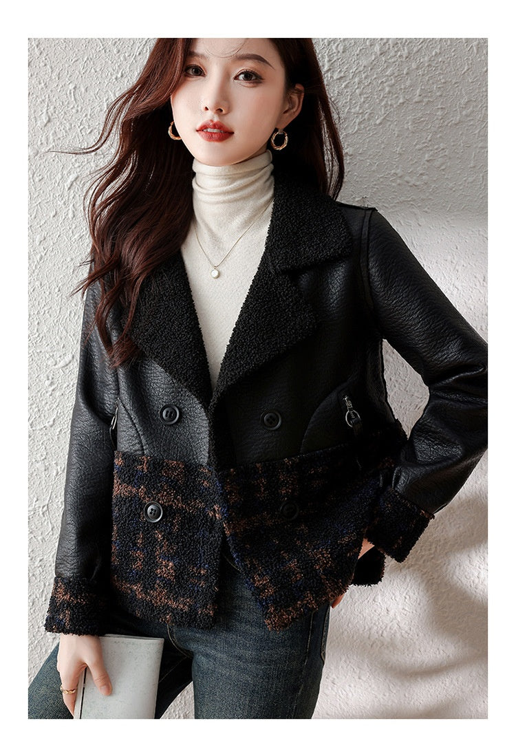 Manteau de fourrure d'hiver perdre plus de taille veste pour les femmes