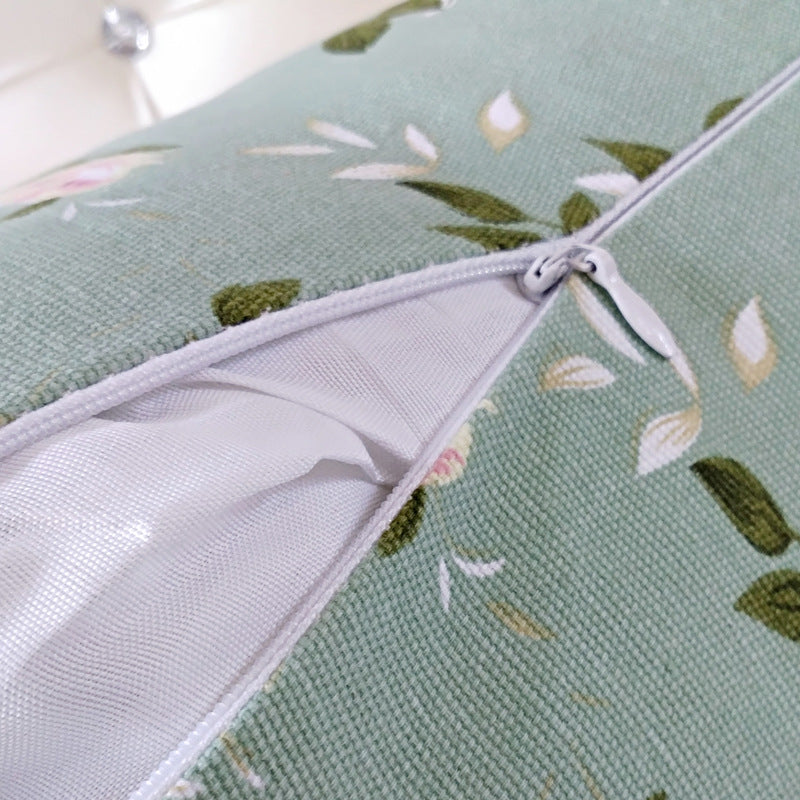 Oreiller de repose-pieds en toile