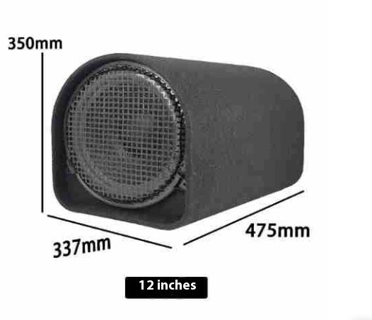 Auto Subwoofer 70W High Power 6 pouces 8 pouces 10 pouces en forme de tunnel