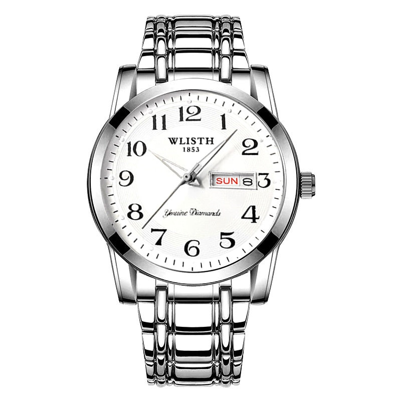 Large Digital Waterproof Quartz Digital Men's Watch