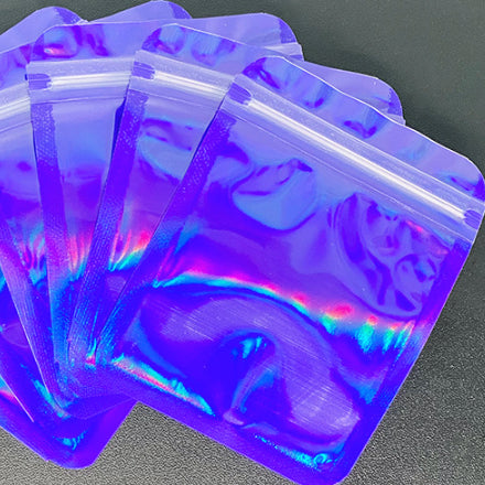 Laser impression interne Ziplock sac coloré