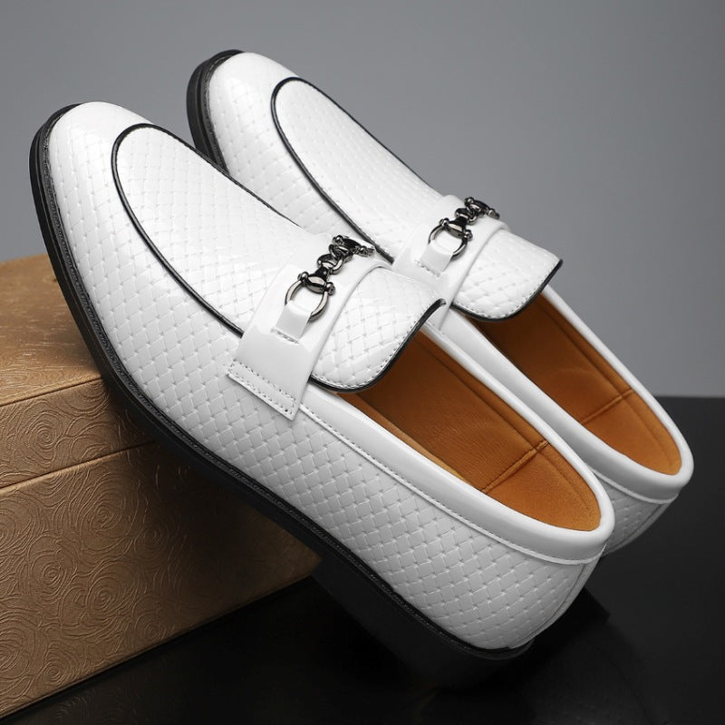 Minimalist British Style Hommes Chaussures en cuir d'affaires