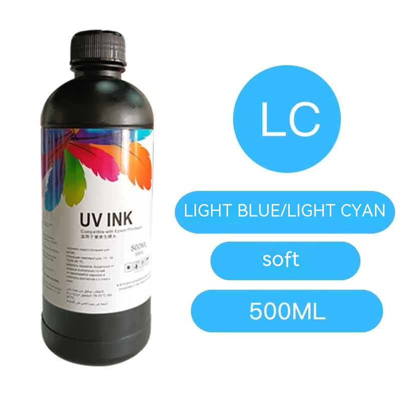 Encre d'encre UV Plaque plate Imprimante UV Encre Epson XP600 5ème et 7ème génération TX800 Encre