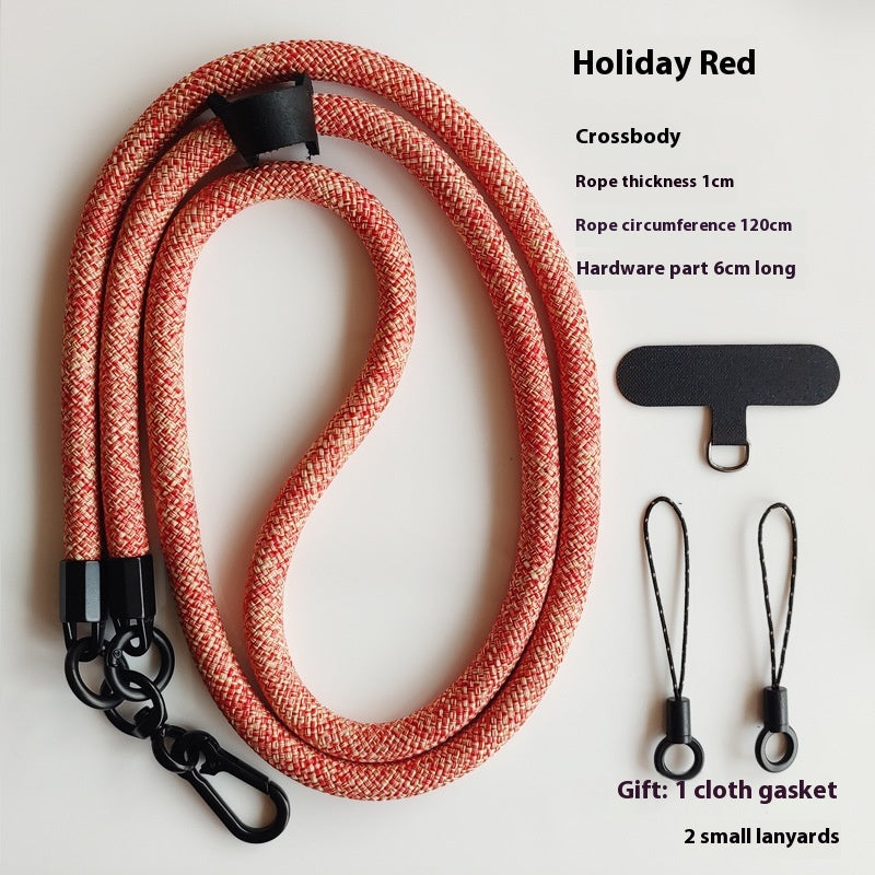 Mobile Téléphone Lanyard Crossbody peut dos Anti-perte corde Sling résistant à la chute