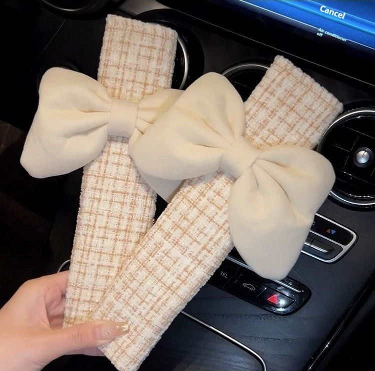 Ceinture de siège de voiture simple Bow Protection universelle des épaules toute la saison
