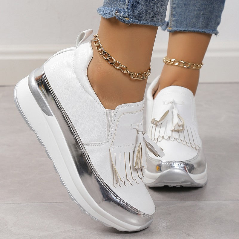 Chaussures décontractées de la plate-forme Muffin de mode pour femmes