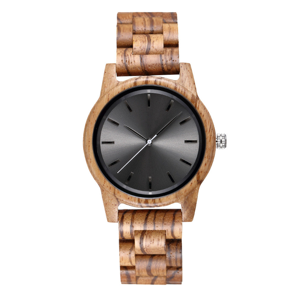 Ultra-mince Mode Simple Cadeaux Montre en bois