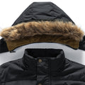 Manteau rembourré et isolé à capuchon