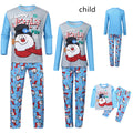Pyjama à manches longues imprimé de Noël