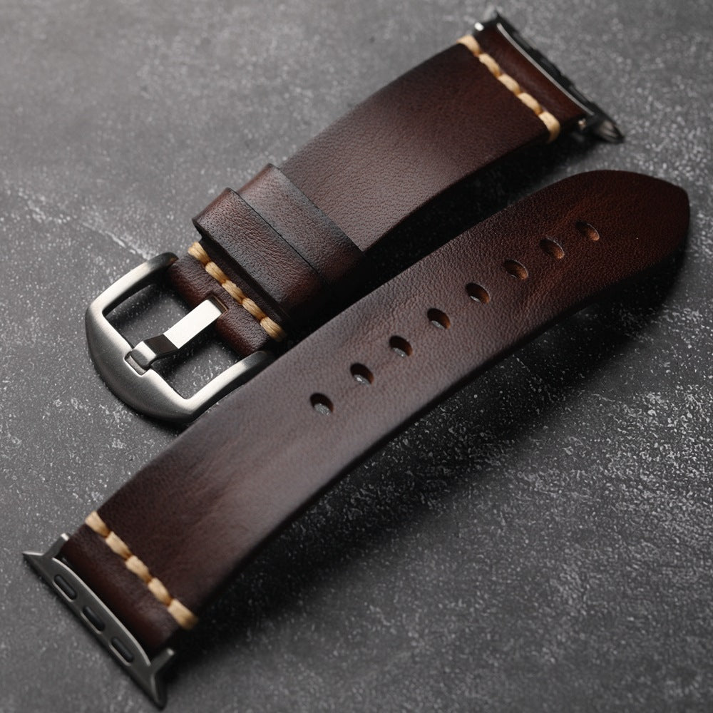 Bracelet en cuir fait à la main Ultra première couche