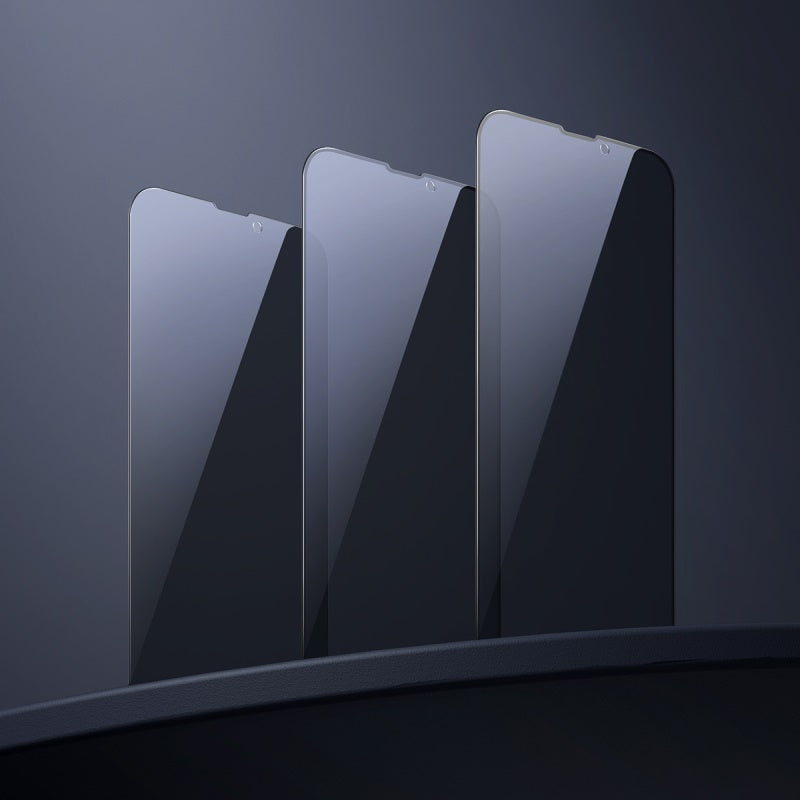Plein écran Full Glass Privacy Tempered Film pour IP 5.4 pouces modèle noir
