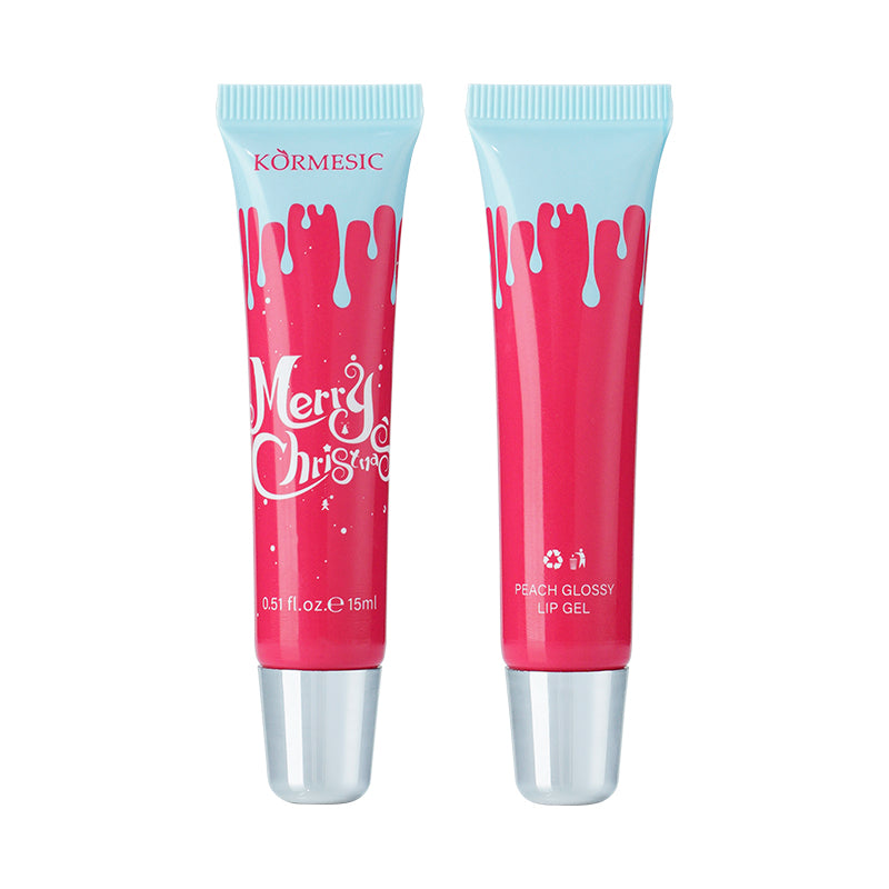 KORMESIC gel à lèvres de Noël set exclusivement pour le commerce extérieur 15ml-15ml-15ml-15ml