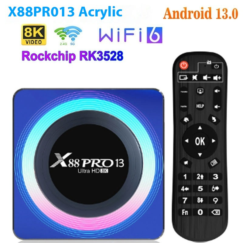 X88PRO 13 RK3528 Set-top Box Android 13 avec Bluetooth