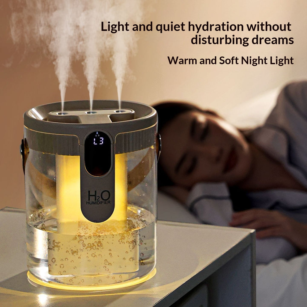 Humidificateur d'air ménager avec fonctionnement silencieux et une mauvaise capacité