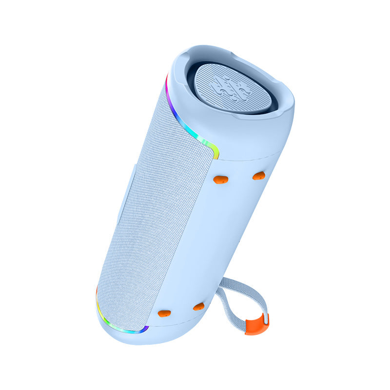 KP-842 Haut-parleur Bluetooth portable TF Support de la carte Subwoofer Ambient Light Taille compacte Lon