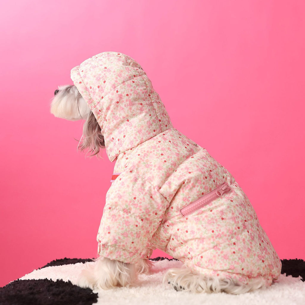 Thick warm animal jacket