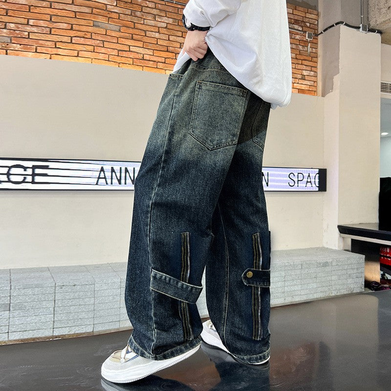 Style coréen Gros enfants pantalons chauds épais
