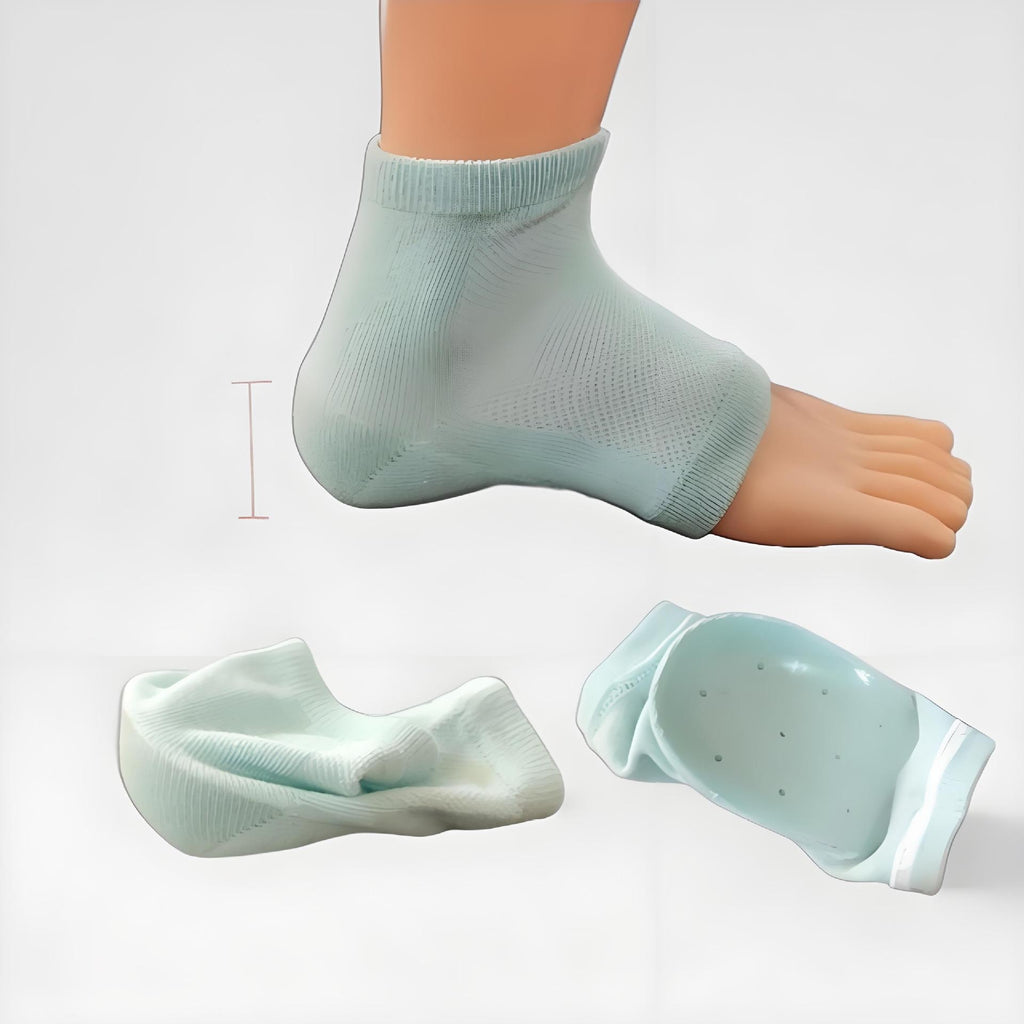 Chaussettes de sport de plus en plus hautes avec un talon de demi-hauteur