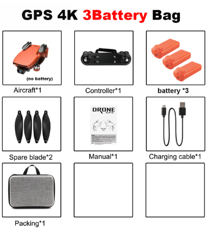 4K Aerial Camera Product Remote Control Plan