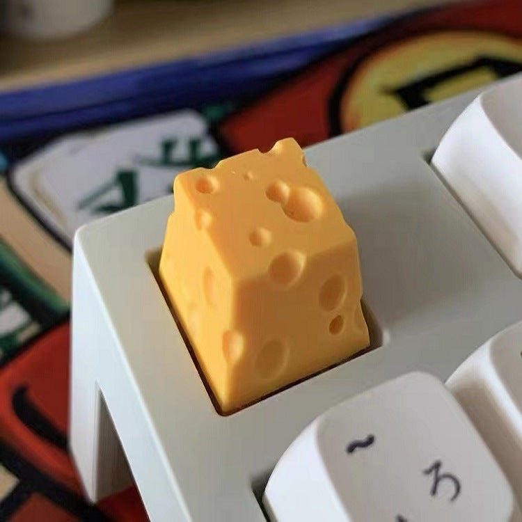 Bonnet à clé pour le fromage de résine de personnalité mignon
