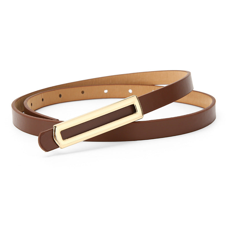 Ceinture simple couleur de bonbons sauvage