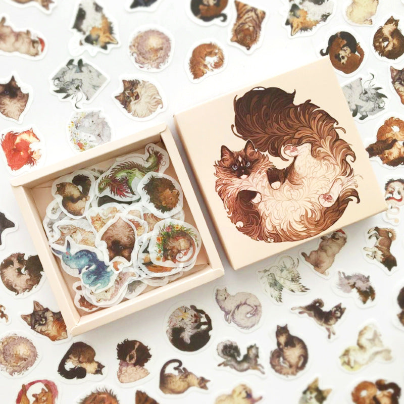 Stickers Papier Washi Set 200 Pc Papeterie