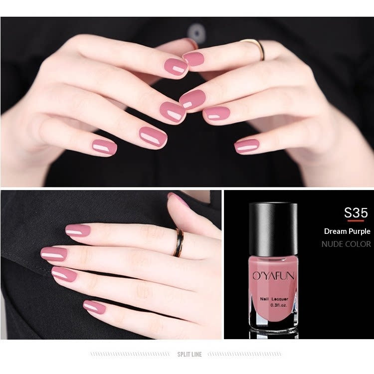 Peel-off Nude Gel Nail Polonais