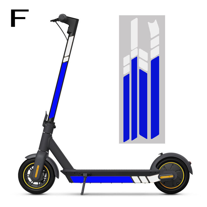 Max G30 Sticker réfléchissant pour scooter no 9