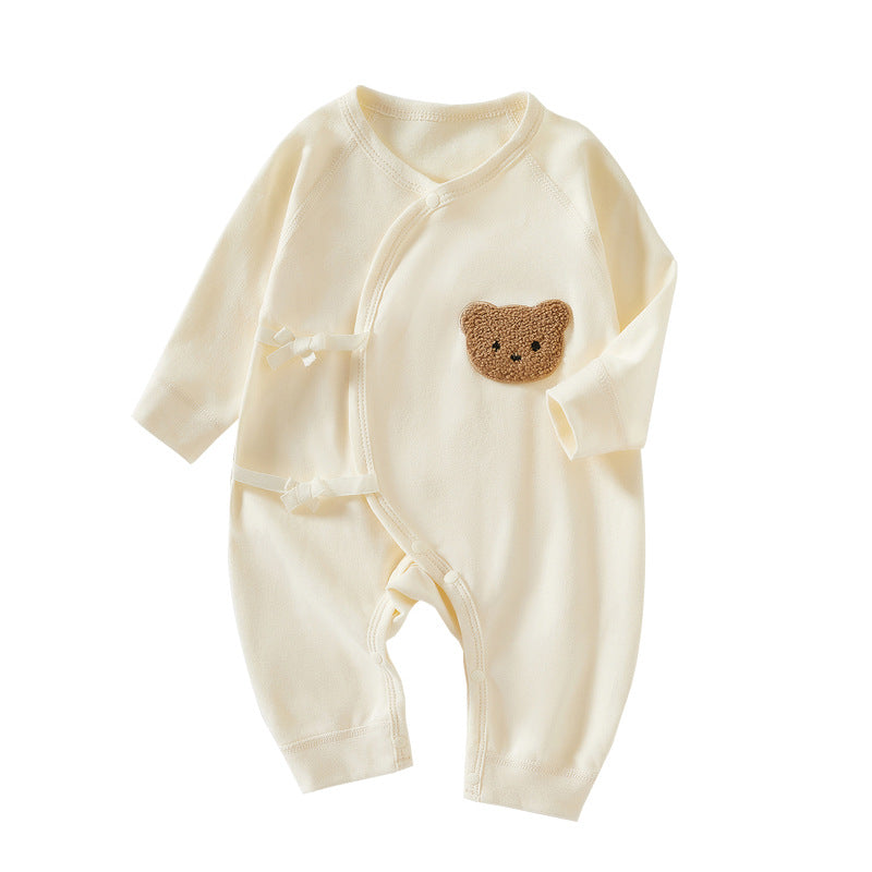 Pure coton sans couture nouveau-né vêtements pour bébé