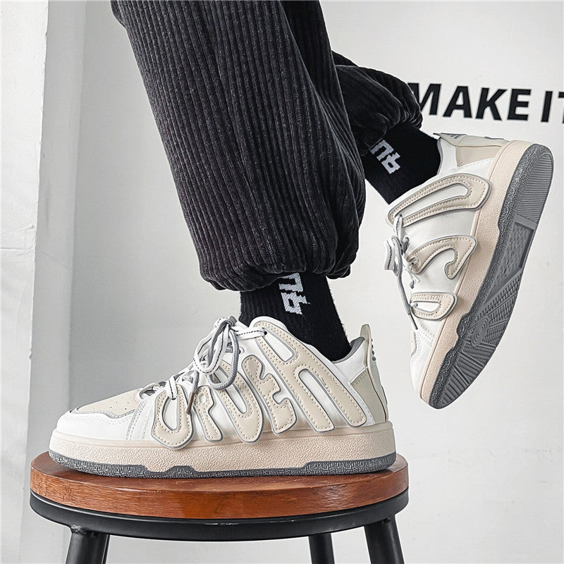 Hommes et femmes Bas-top lettre Niche chaussures de conseil