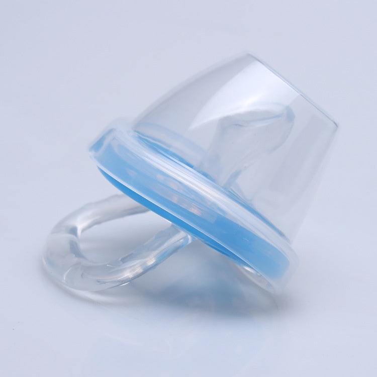 Baby Products Full Silica Gel Pacifier Deux couleurs Liquide Silicone Sommeil Confort Baby Pacifi