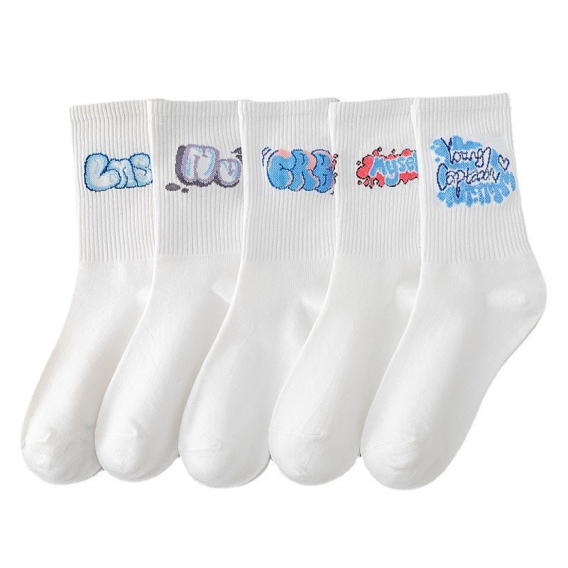 Cotton Automne Hiver Hommes Basketball Chaussettes longues