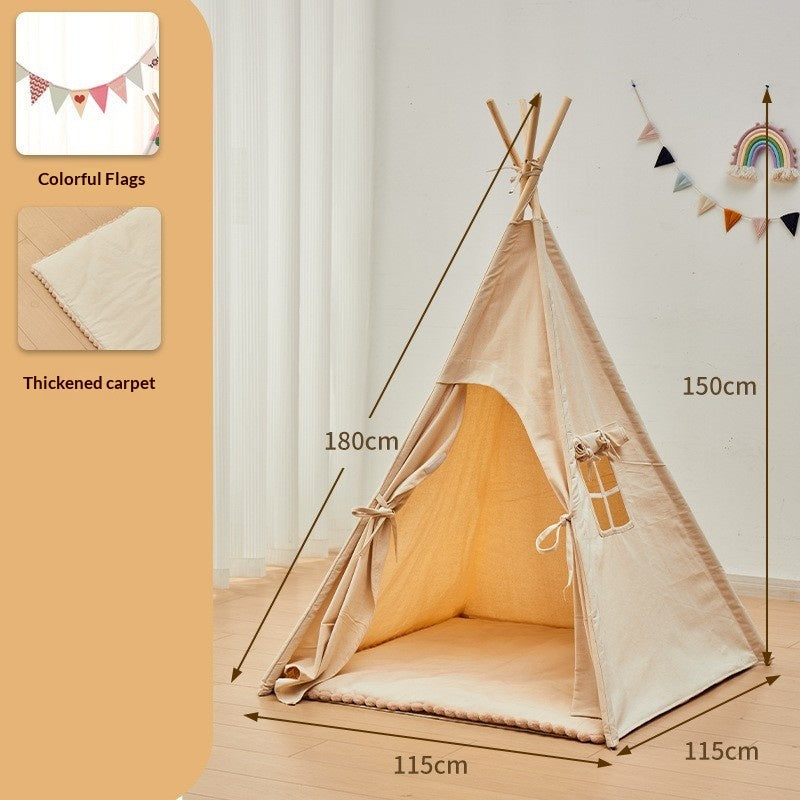Intérieur Tente pour Enfants Maison Princesse Petite Maison Garçons Filles Jouet Playhouse