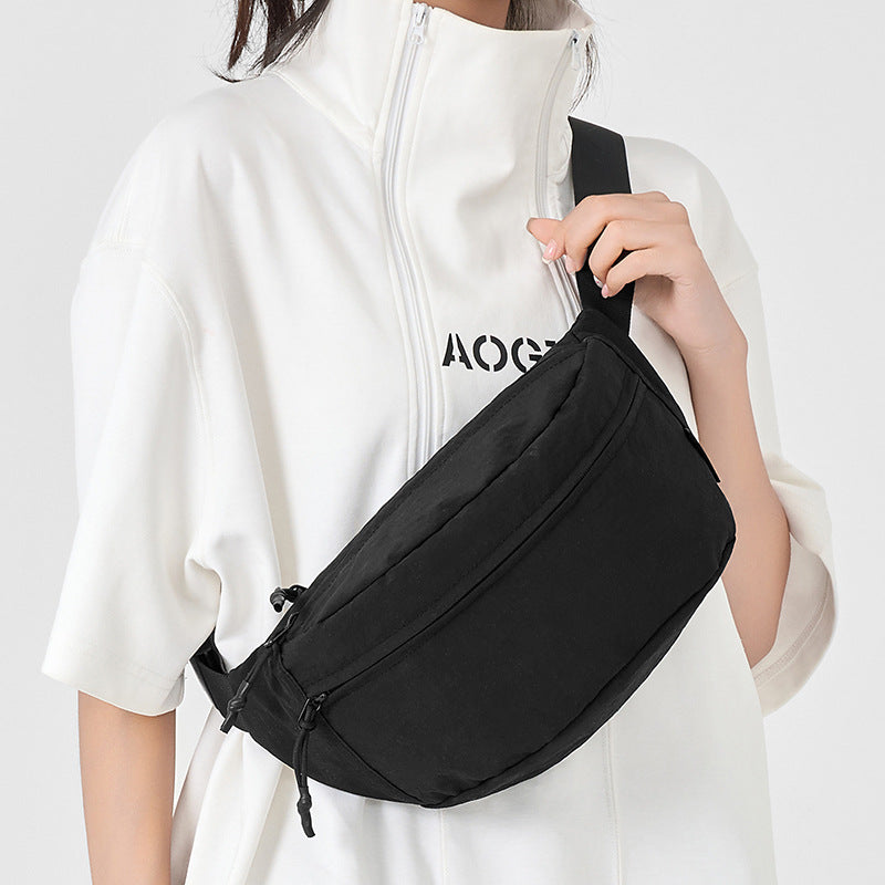 Portable extérieur imperméable poitrine pour hommes et femmes Sports petit sac ceinture