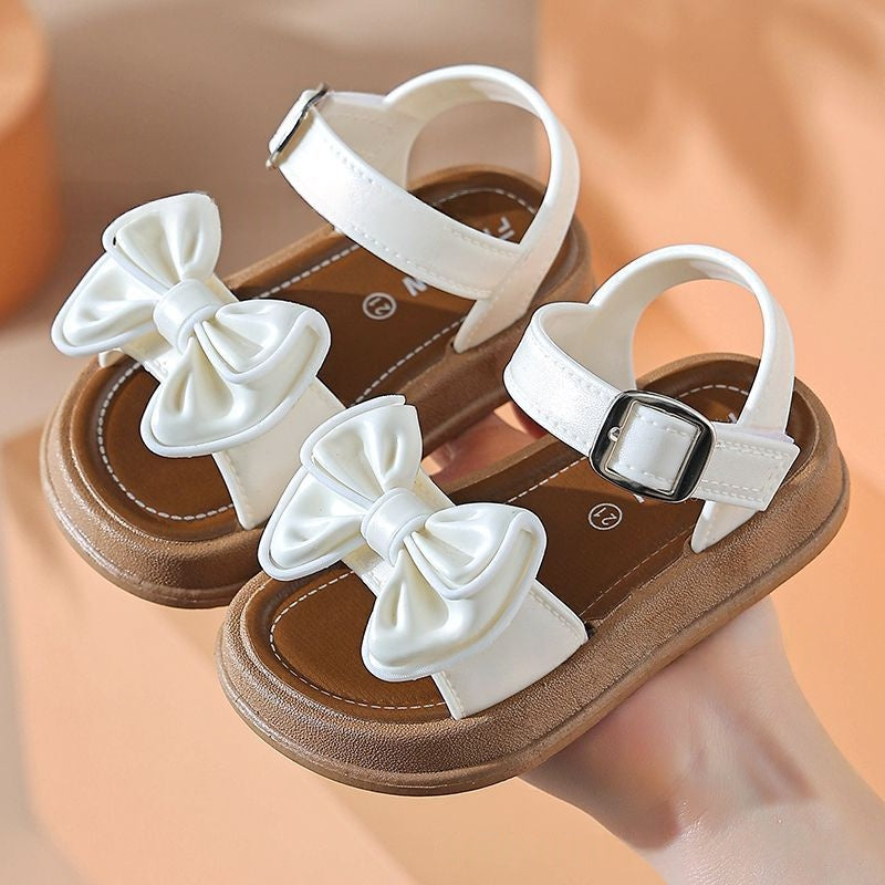 Enfants Fashionable Casual Sandales plates pour les filles