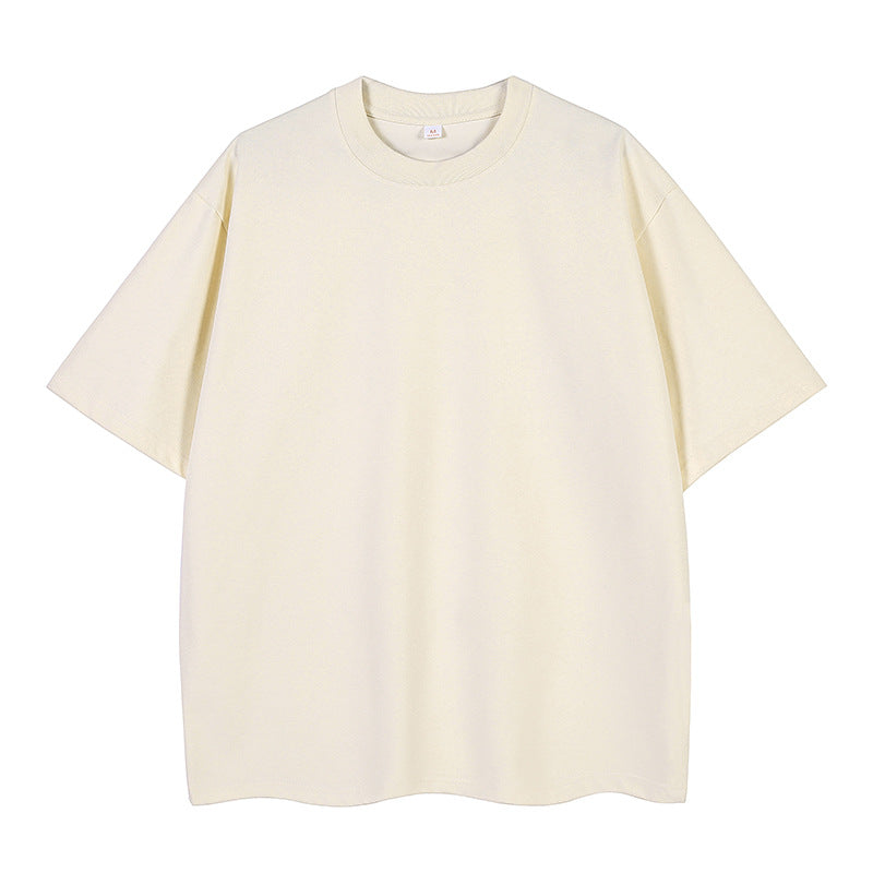T-shirt en coton absorbant à manches courtes en fil double