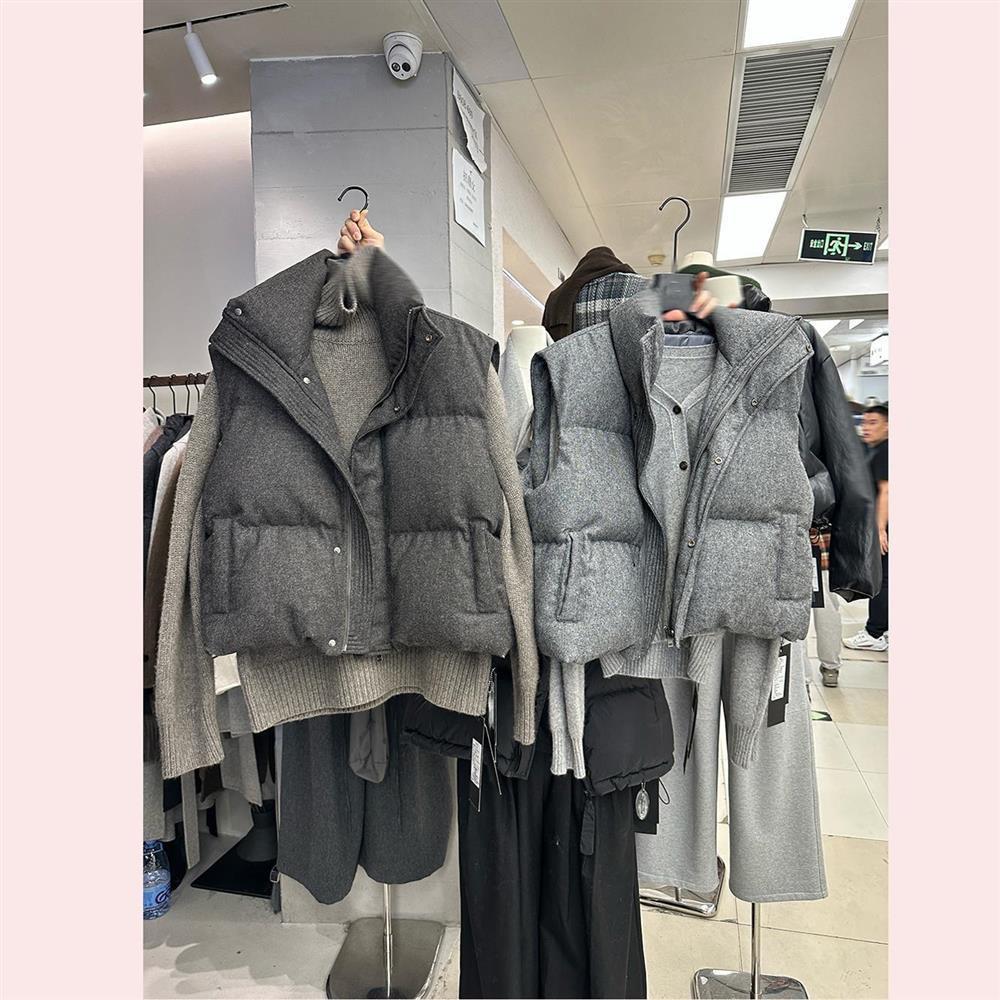 Vêtements de dessus pour femmes sans manches
