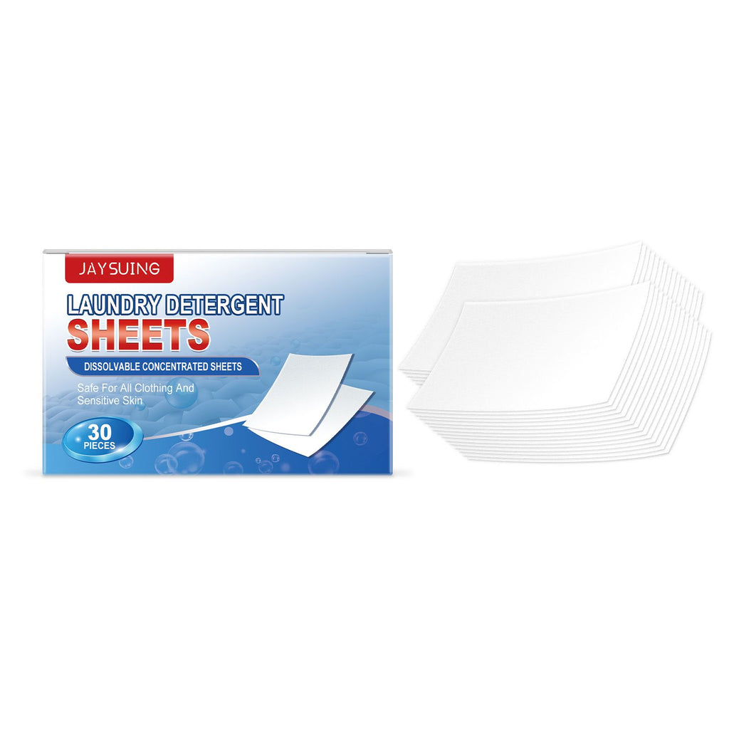 JAYSUING feuilles de détergent