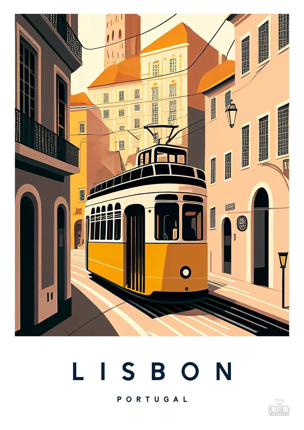 Décoration d'affiche de la ville européenne de voyage de Florence