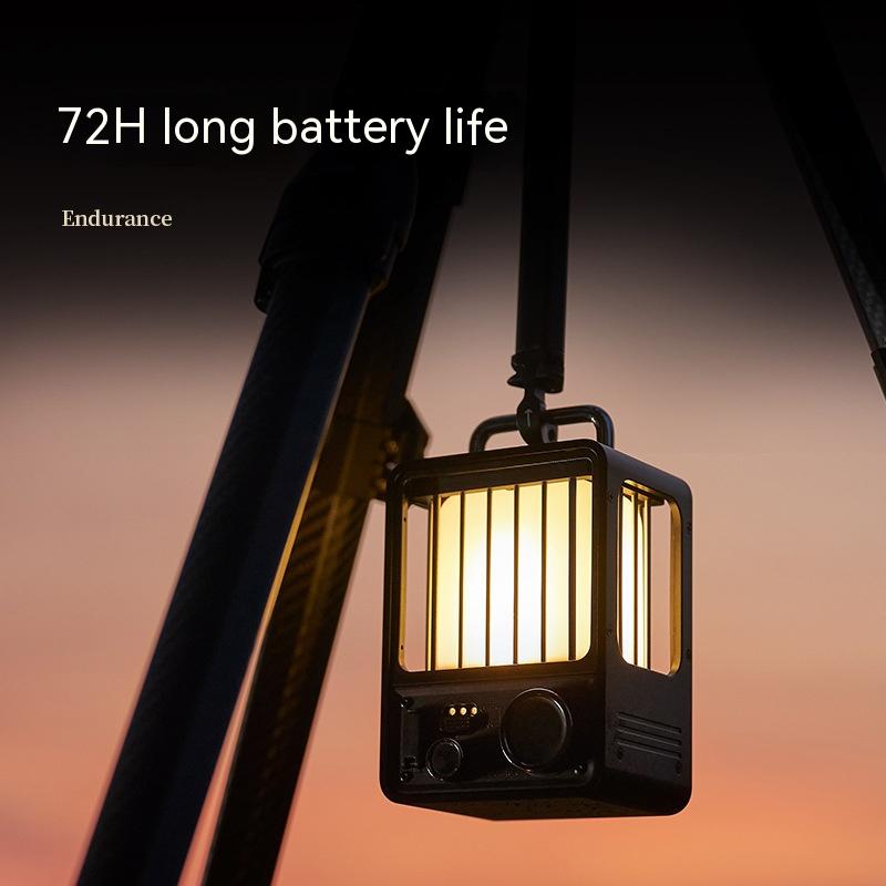 Camping extérieur Lampe Retro Camping Tente Éclairage LED Lumière Haute Luminosité Amb imperméable