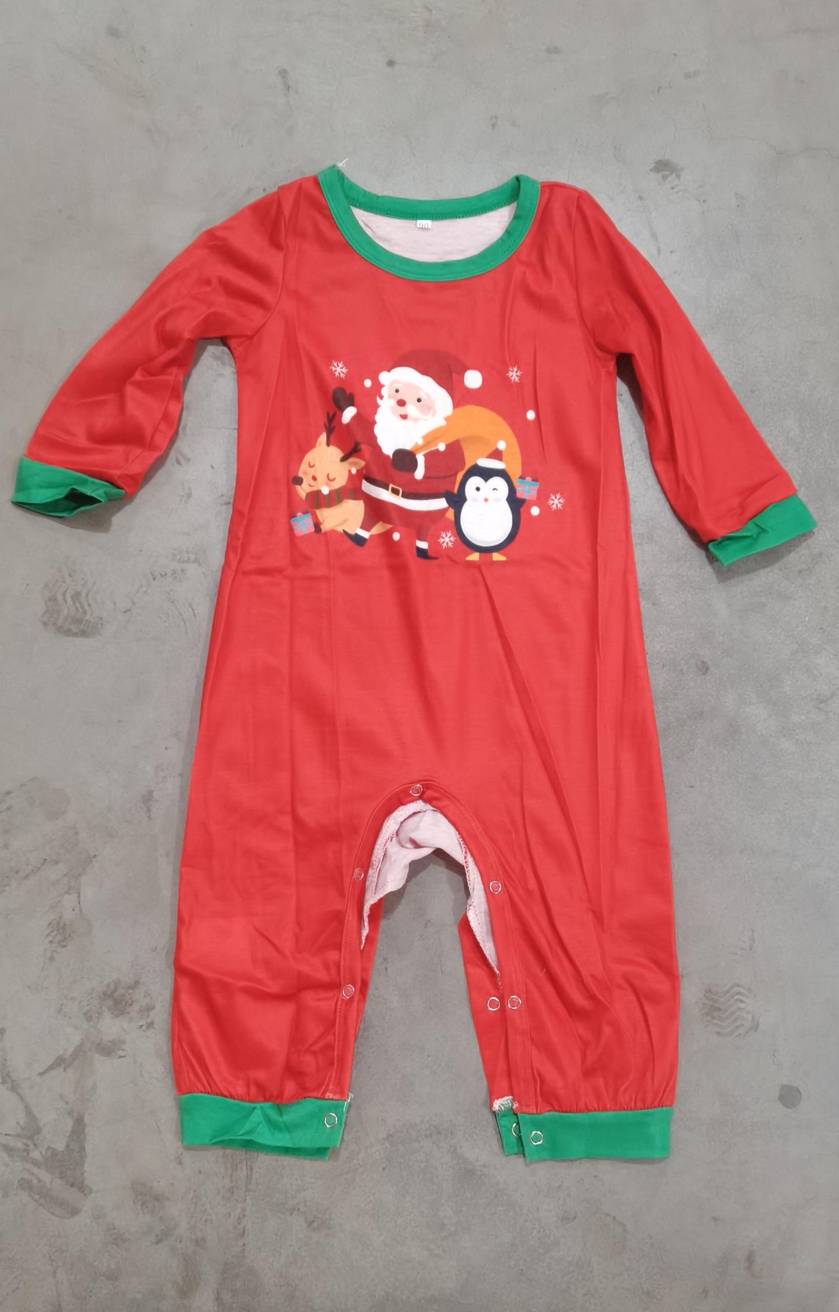 Caricature Noël Imprimer Costumes de maison parent-enfant
