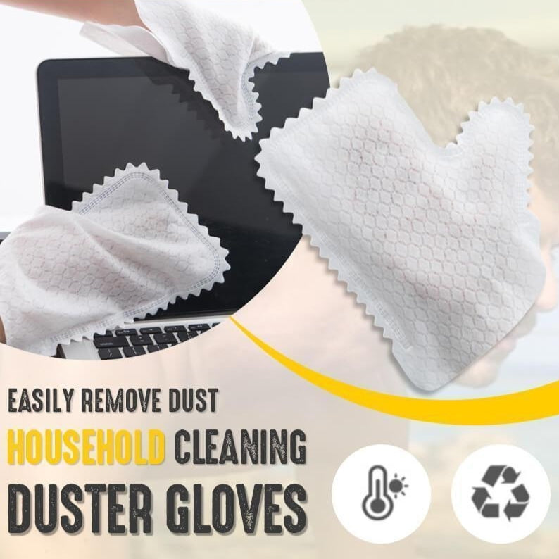 Gants de nettoyage jetables non tissés lavables avec des gants de protection contre les poussières statiques