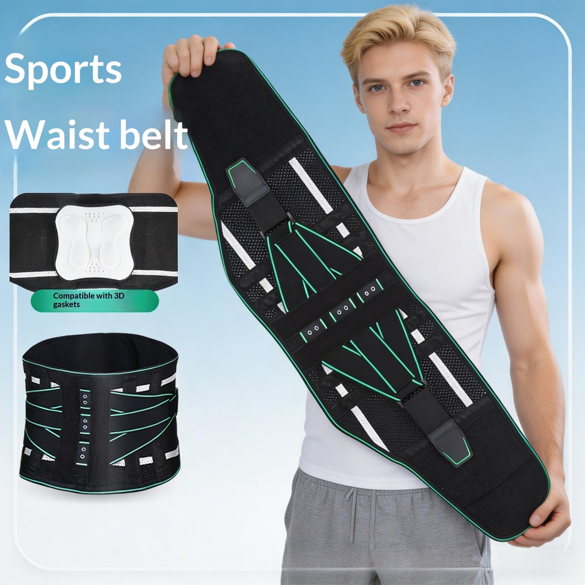 Ceinture de soutien pour la course et la protection de la taille
