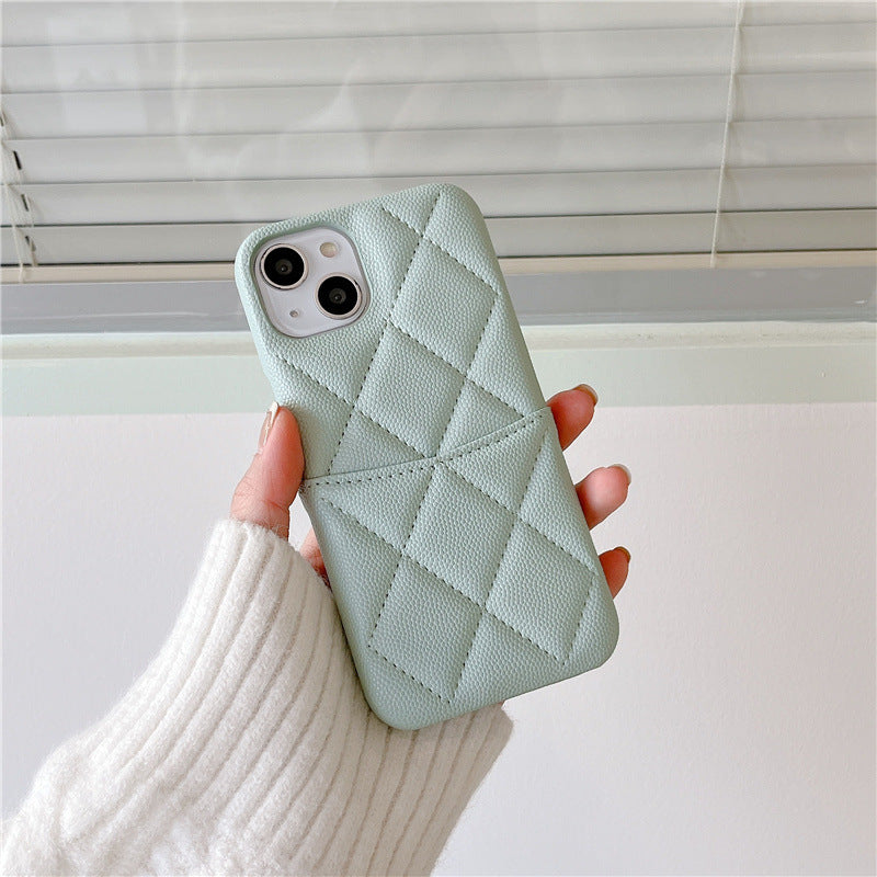 Style classique Rhombus Phone Case tridimensionnelle