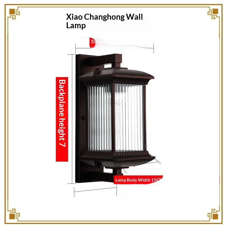 Mur extérieur solaire lumière étanche