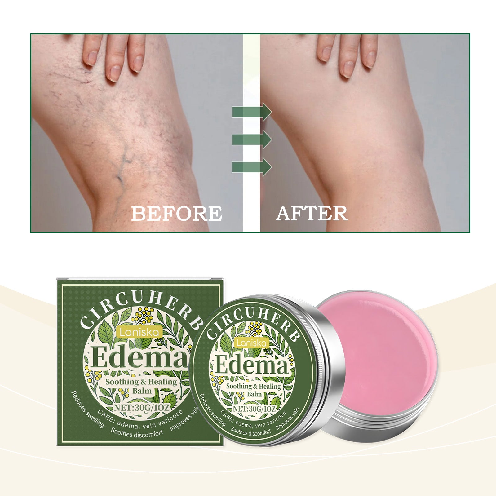 Crème de réparation apaisante Edema 30g-box