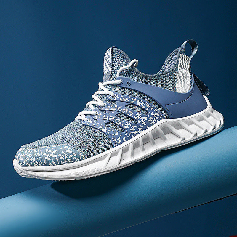 Flying Woven Mesh Sneakers Outdoor Lightweight Respirant Chaussures de course Casual