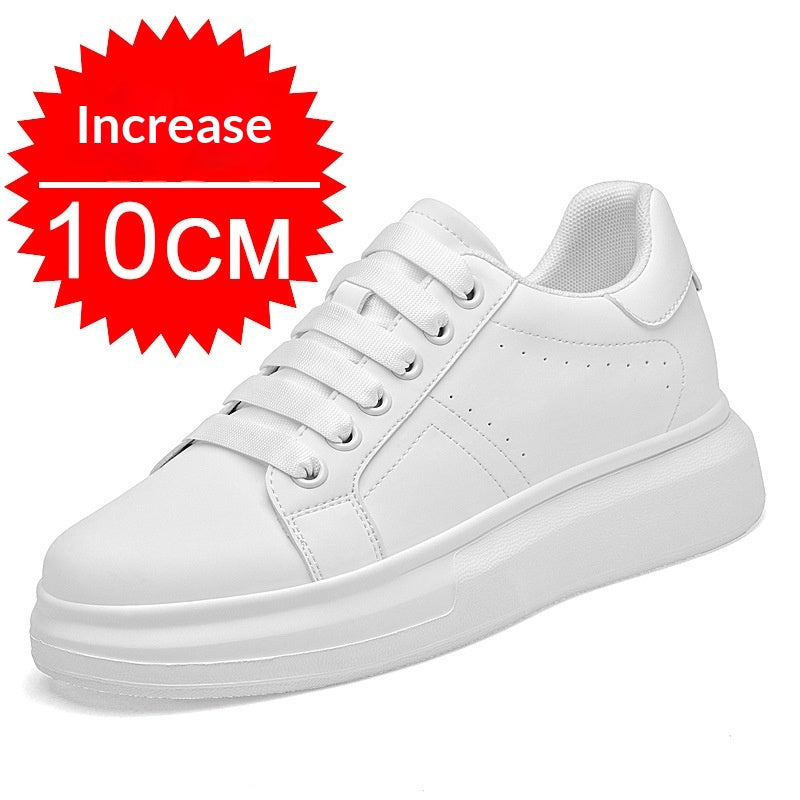 Sneakers en couleur unie et épaisse Hommes Chaussures Casual