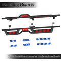 Planches de course à deux couleurs pour 07-18 Jeep Wrangler JK Unlimited 4 Door